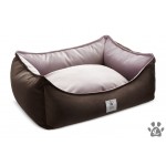 dog bed LITTLE NAP pink & brown