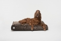 dog cushion COSY chocolate brown